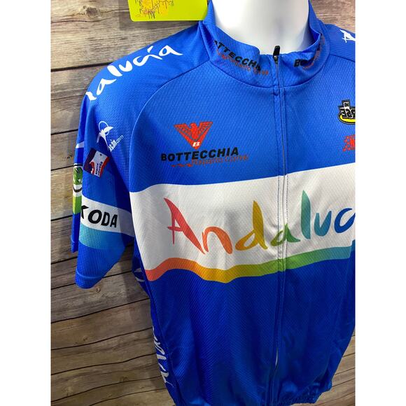 NWT Men’s Bike Short Sleeve racing T-Shirt Size XXL Andalucia - Picture 6 of 11